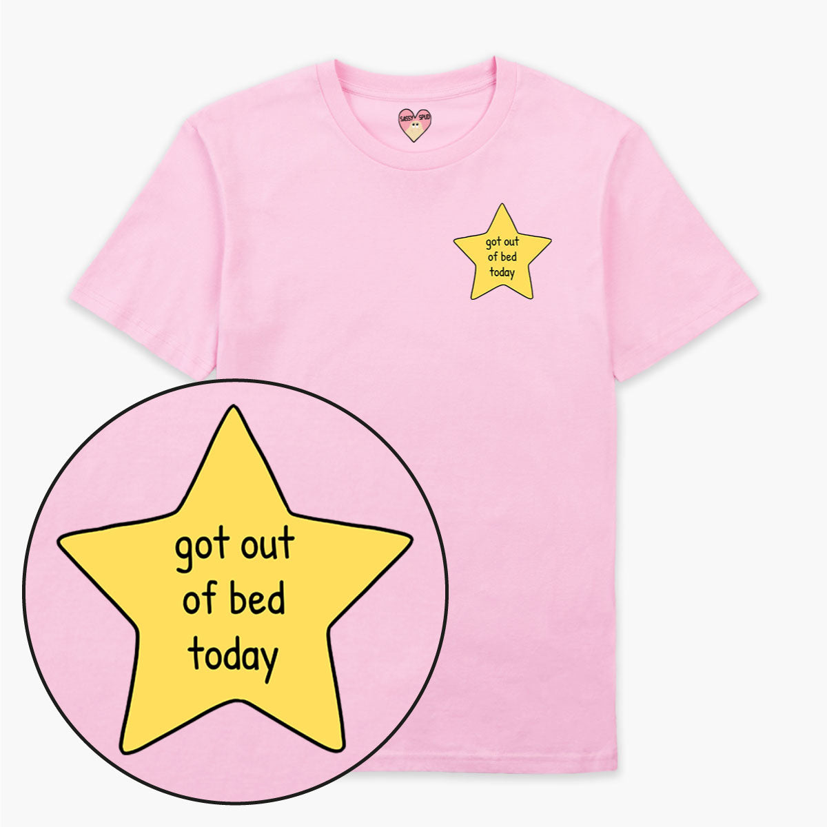 Bed Gold Star T-Shirt (Unisex)