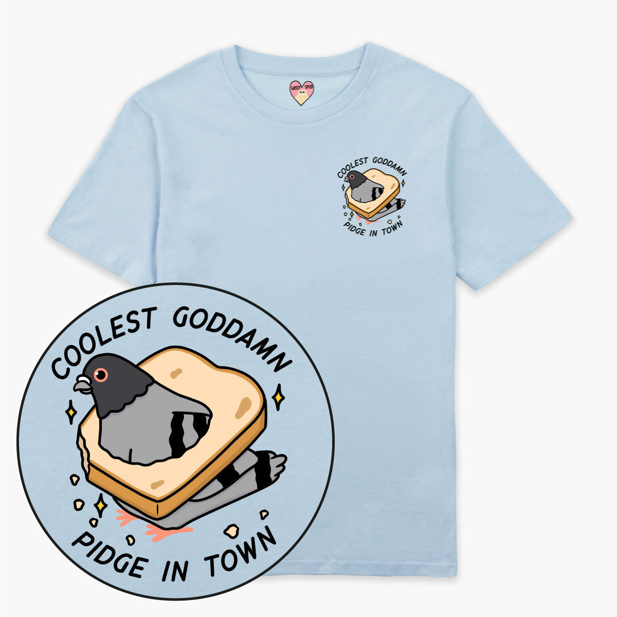 Bread Pigeon T-Shirt (Unisex)