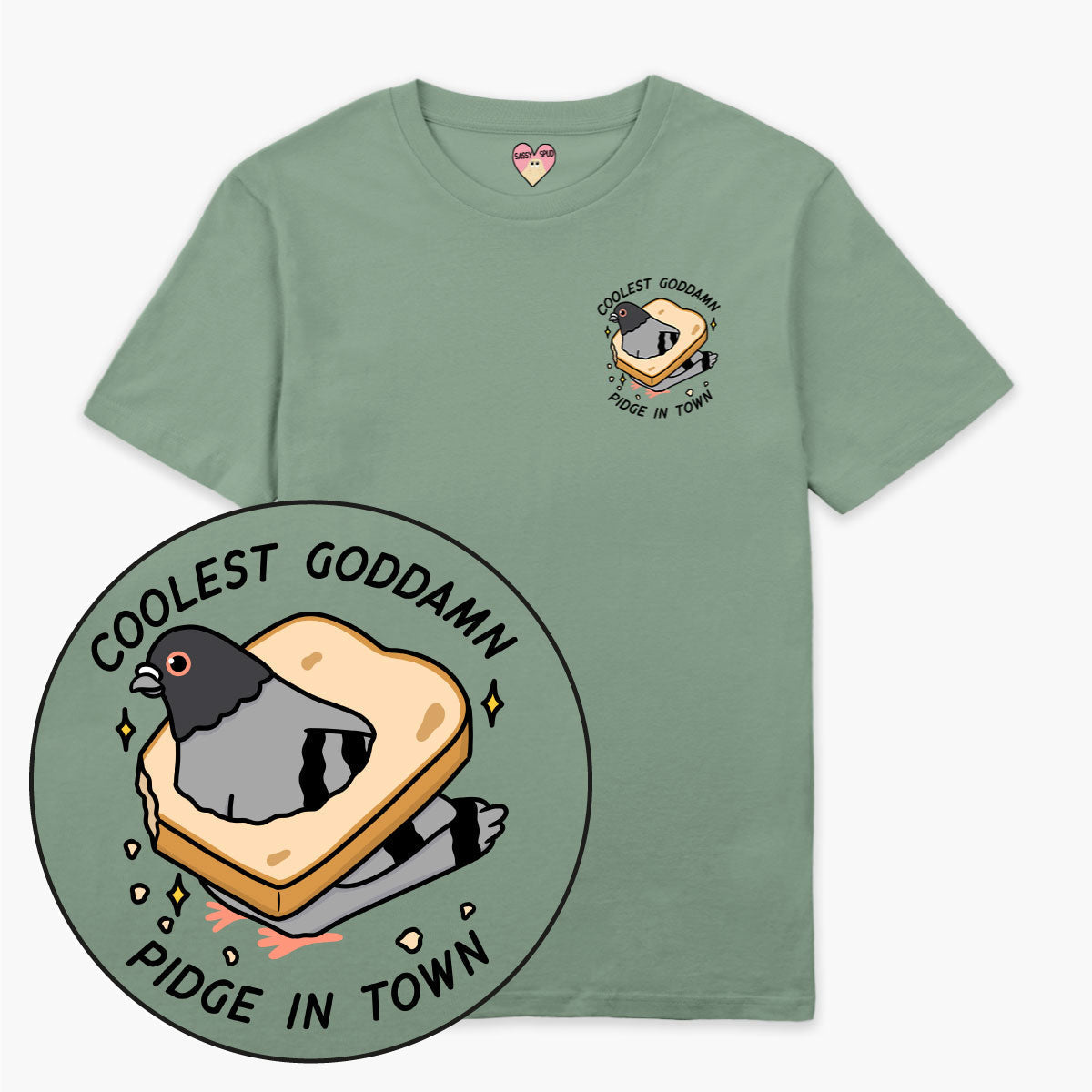 Bread Pigeon T-Shirt (Unisex)