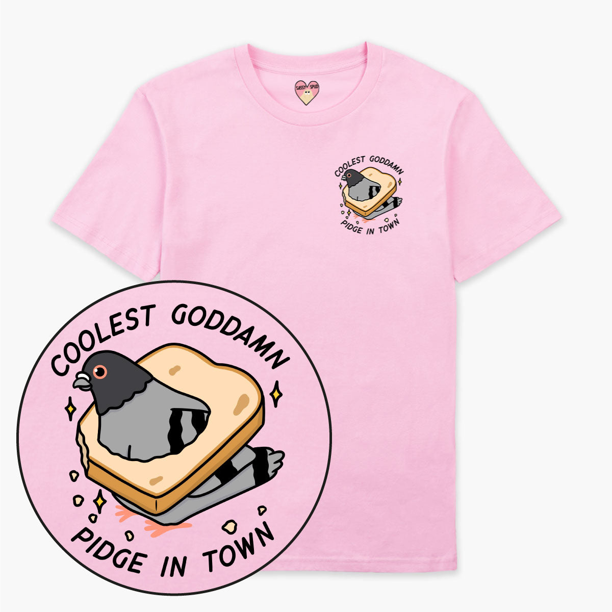 Bread Pigeon T-Shirt (Unisex)