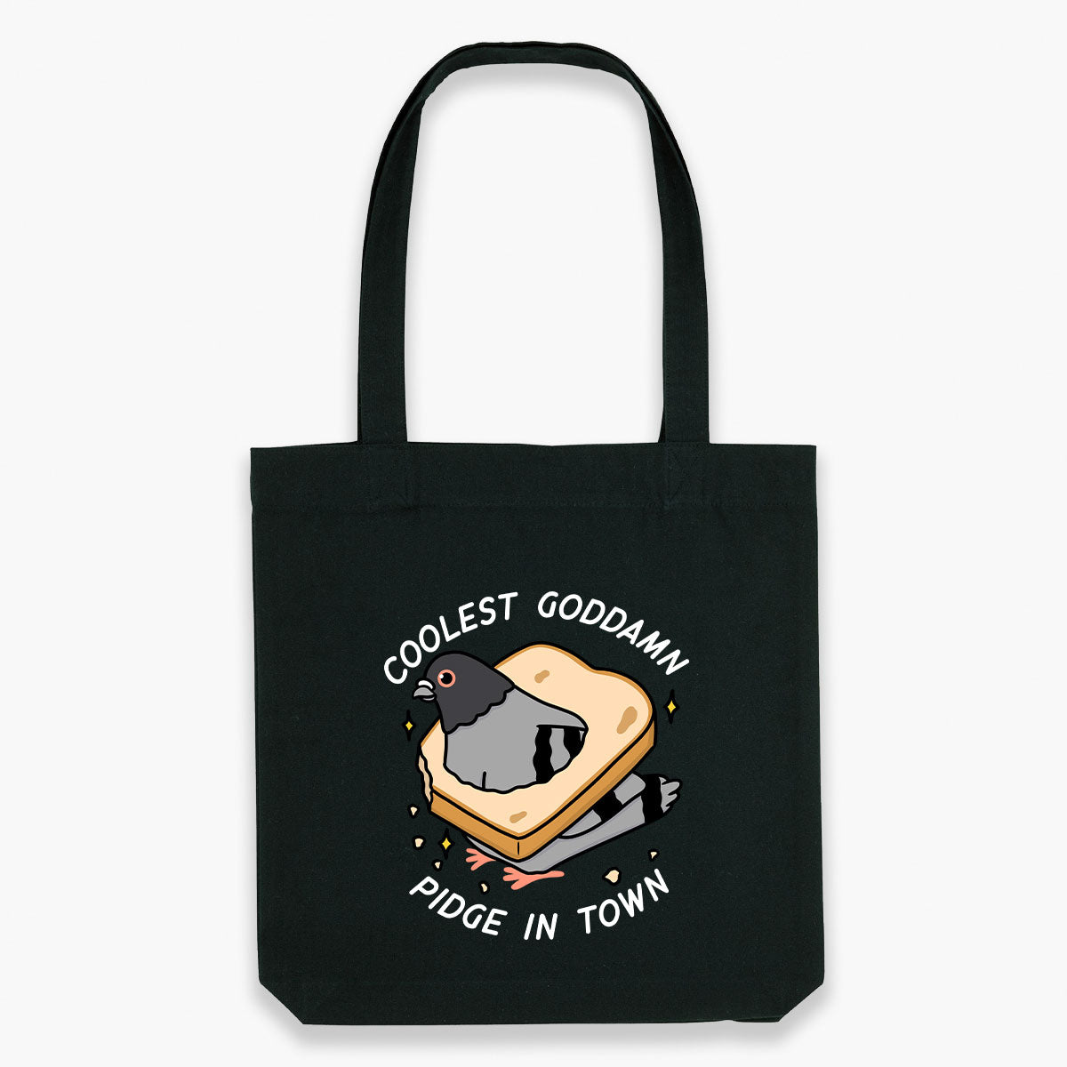 Bread Pigeon Tote Bag