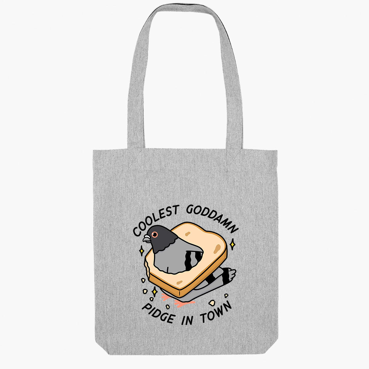 Bread Pigeon Tote Bag