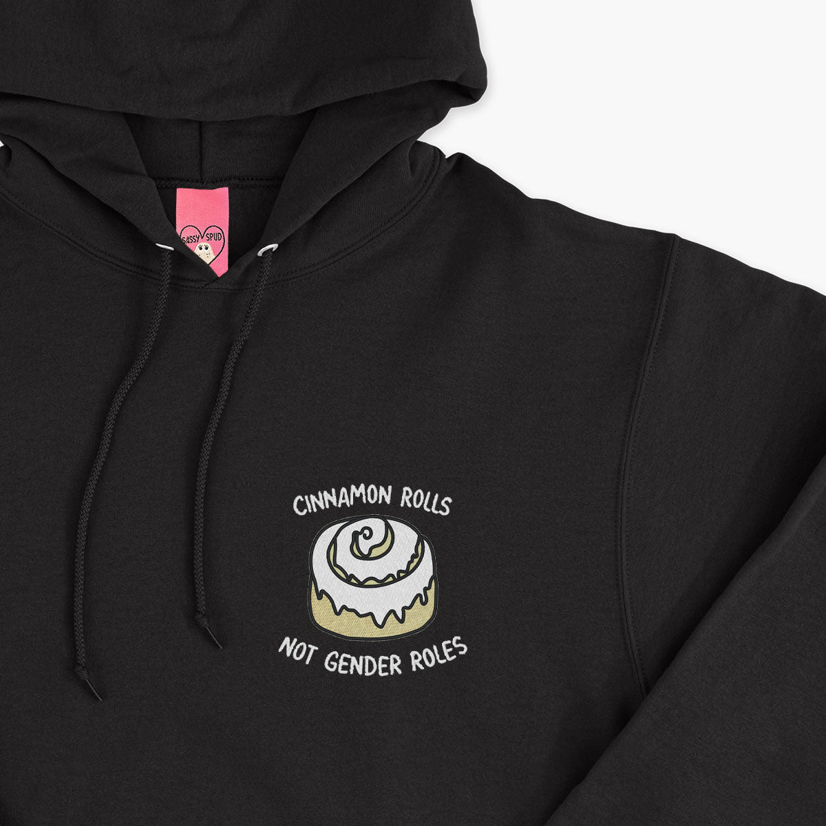 Cinnamon Rolls Embroidered Hoodie (Unisex)