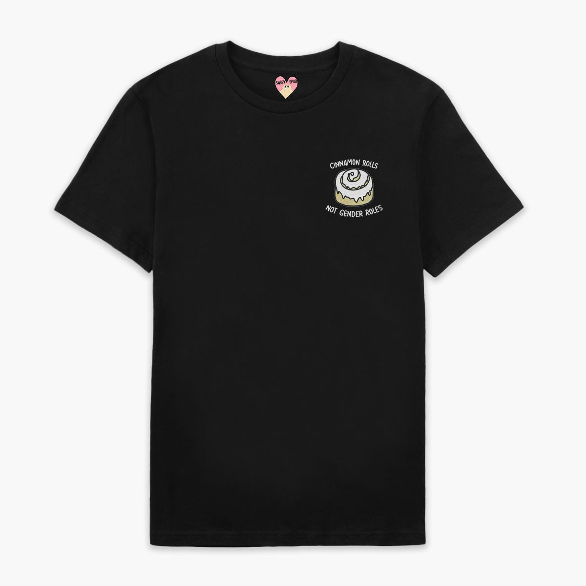 Cinnamon Rolls Embroidered T-Shirt (Unisex)
