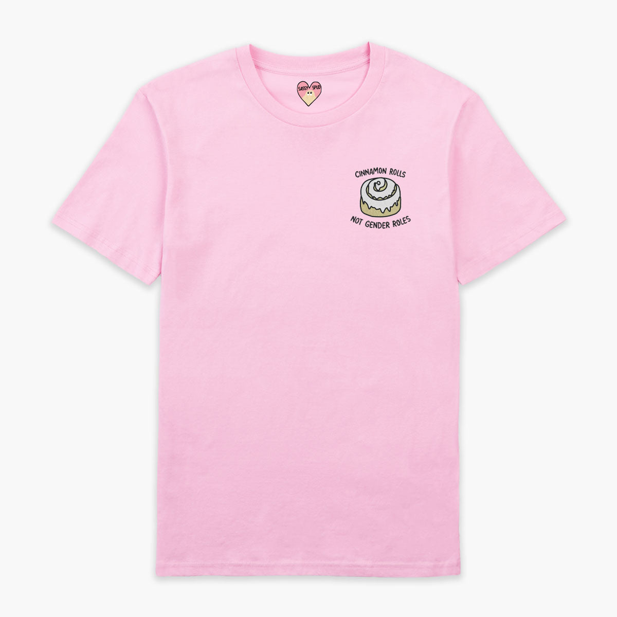 Cinnamon Rolls Embroidered T-Shirt (Unisex)
