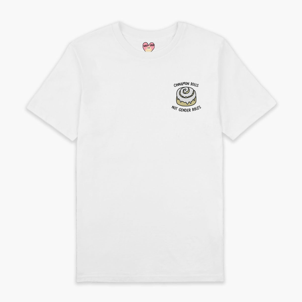 Cinnamon Rolls Embroidered T-Shirt (Unisex)