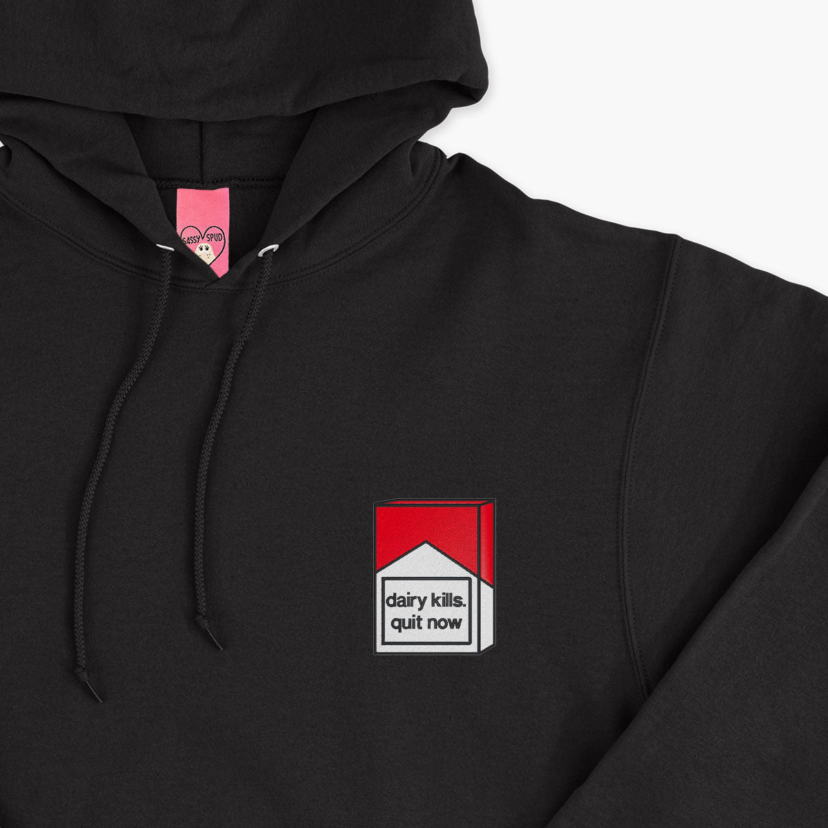 Dairy Kills Embroidered Hoodie (Unisex)