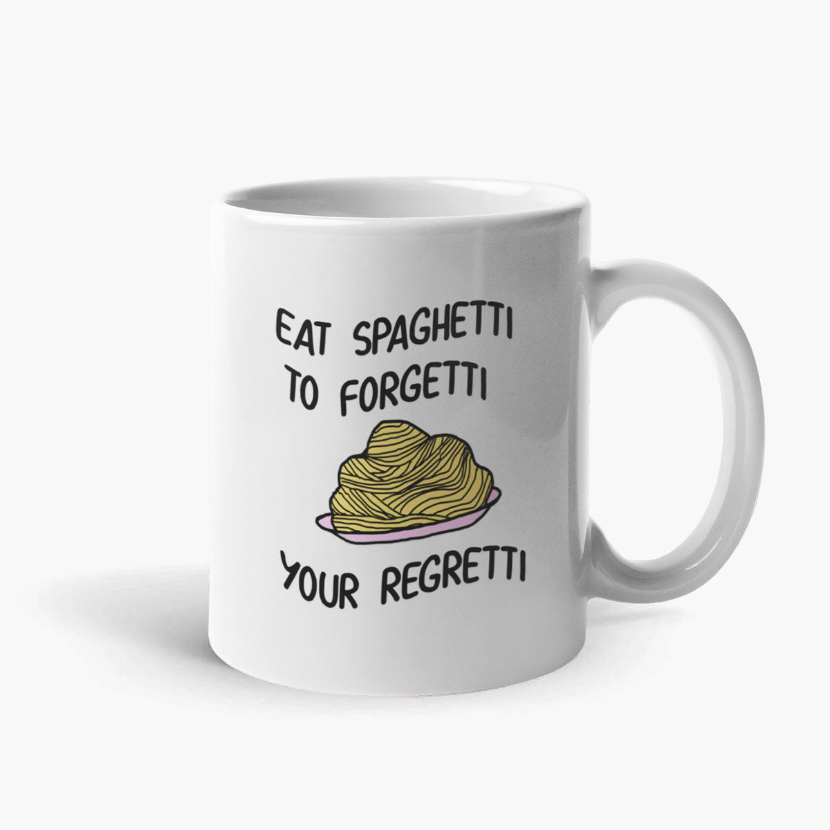 Eat Spaghetti Coffee Mug