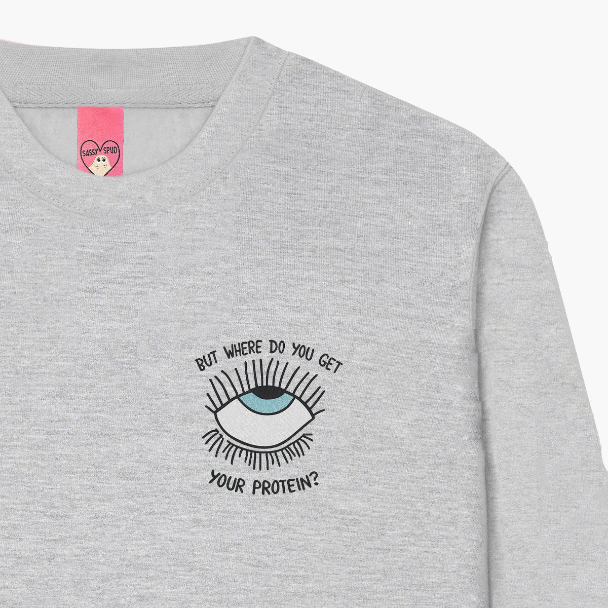 Eyeroll Embroidered Sweatshirt (Unisex)