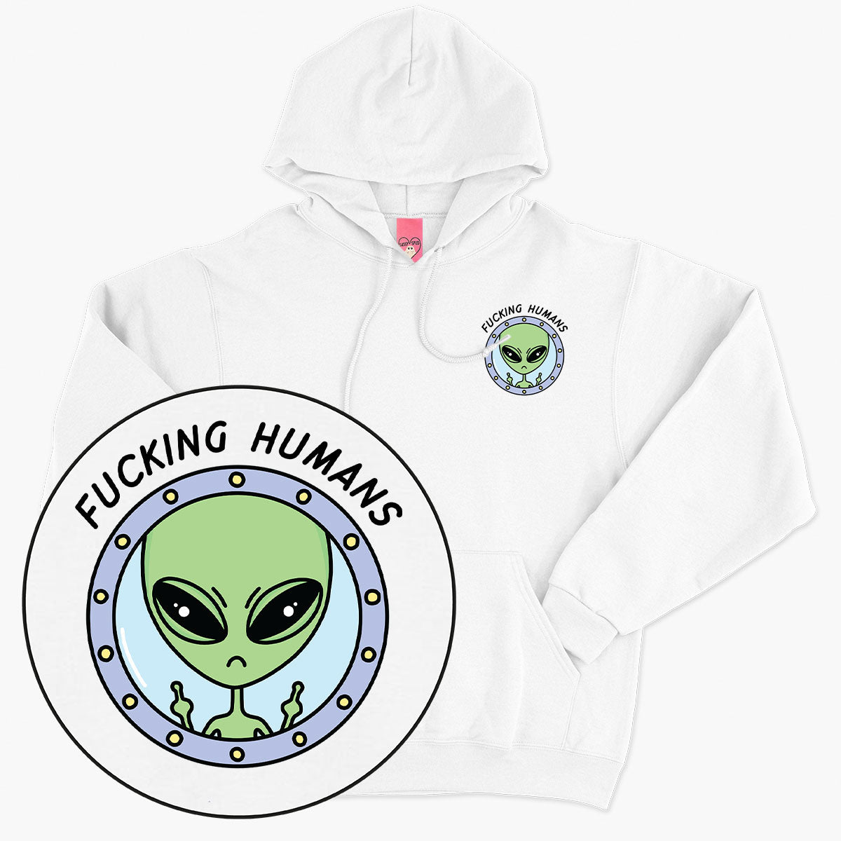 F*cking Humans Alien Hoodie (Unisex)