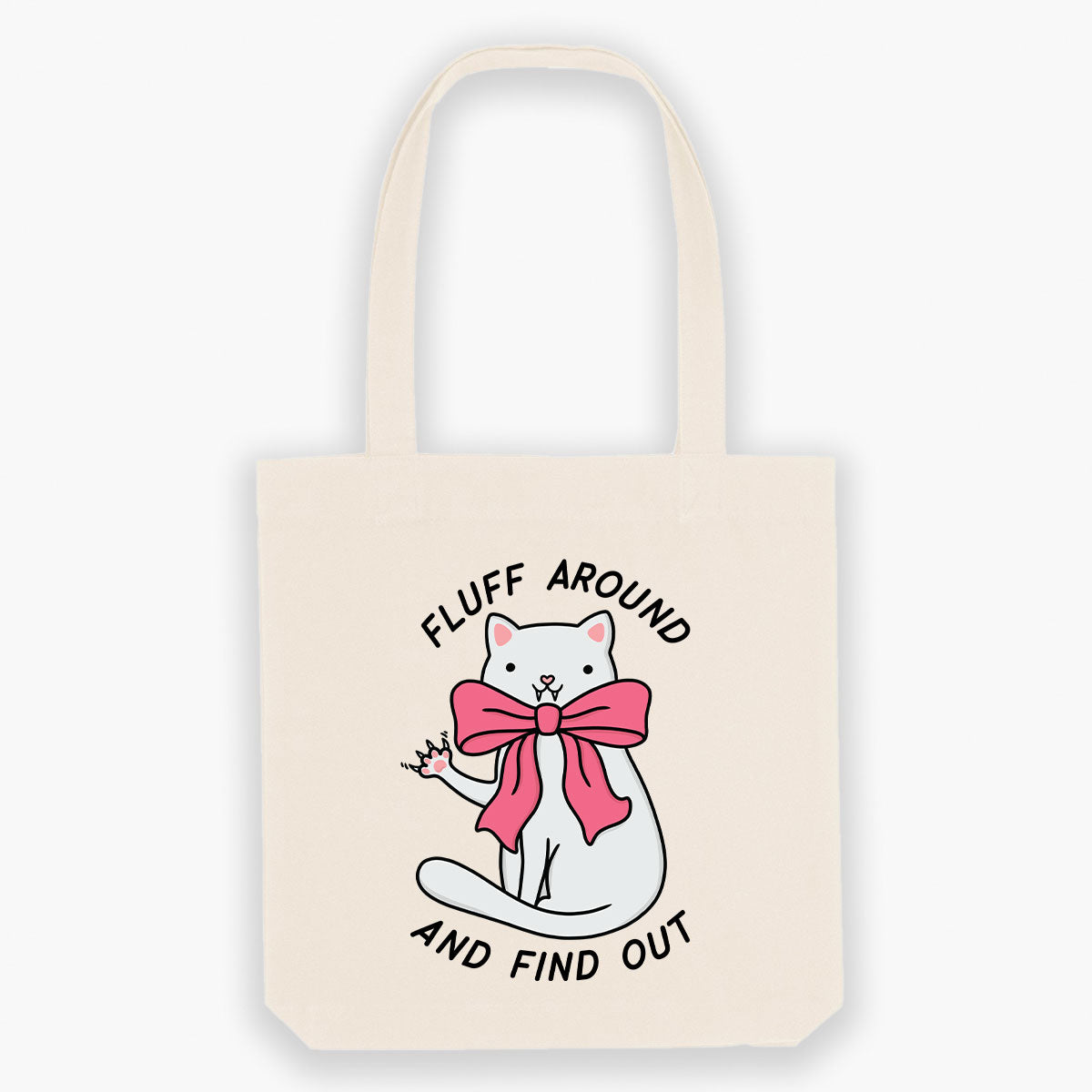 Fluff Around Tote Bag