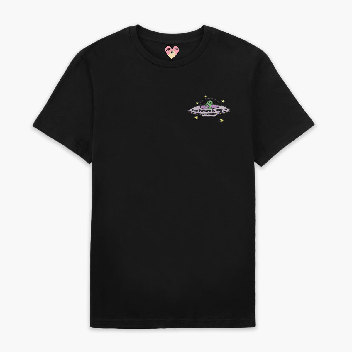 Future Is Vegan Embroidered T-Shirt (Unisex)