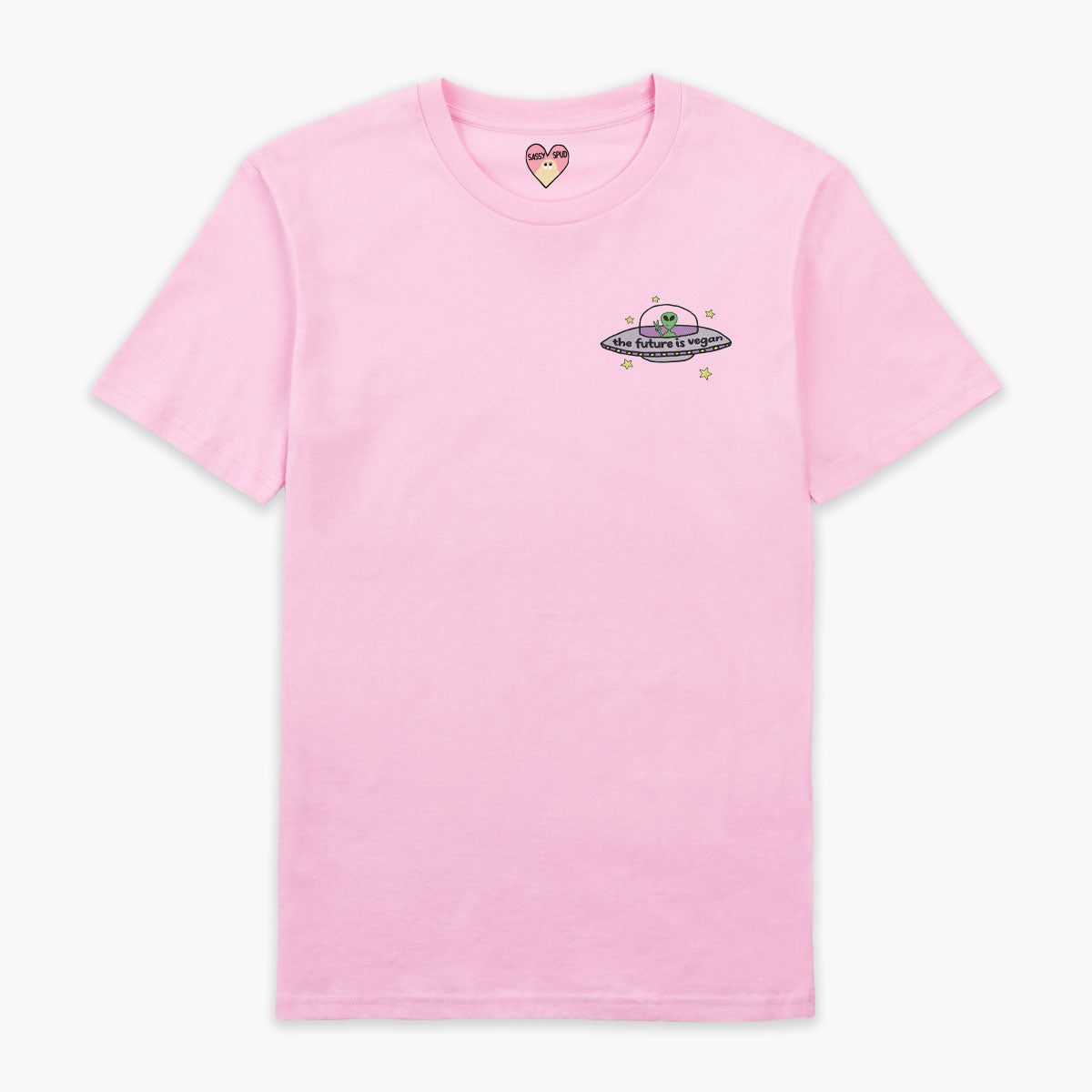 Future Is Vegan Embroidered T-Shirt (Unisex)