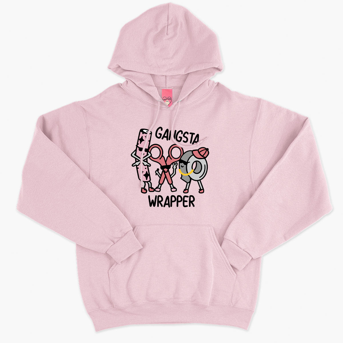 Gangster Wrapper Christmas Hoodie (Unisex)