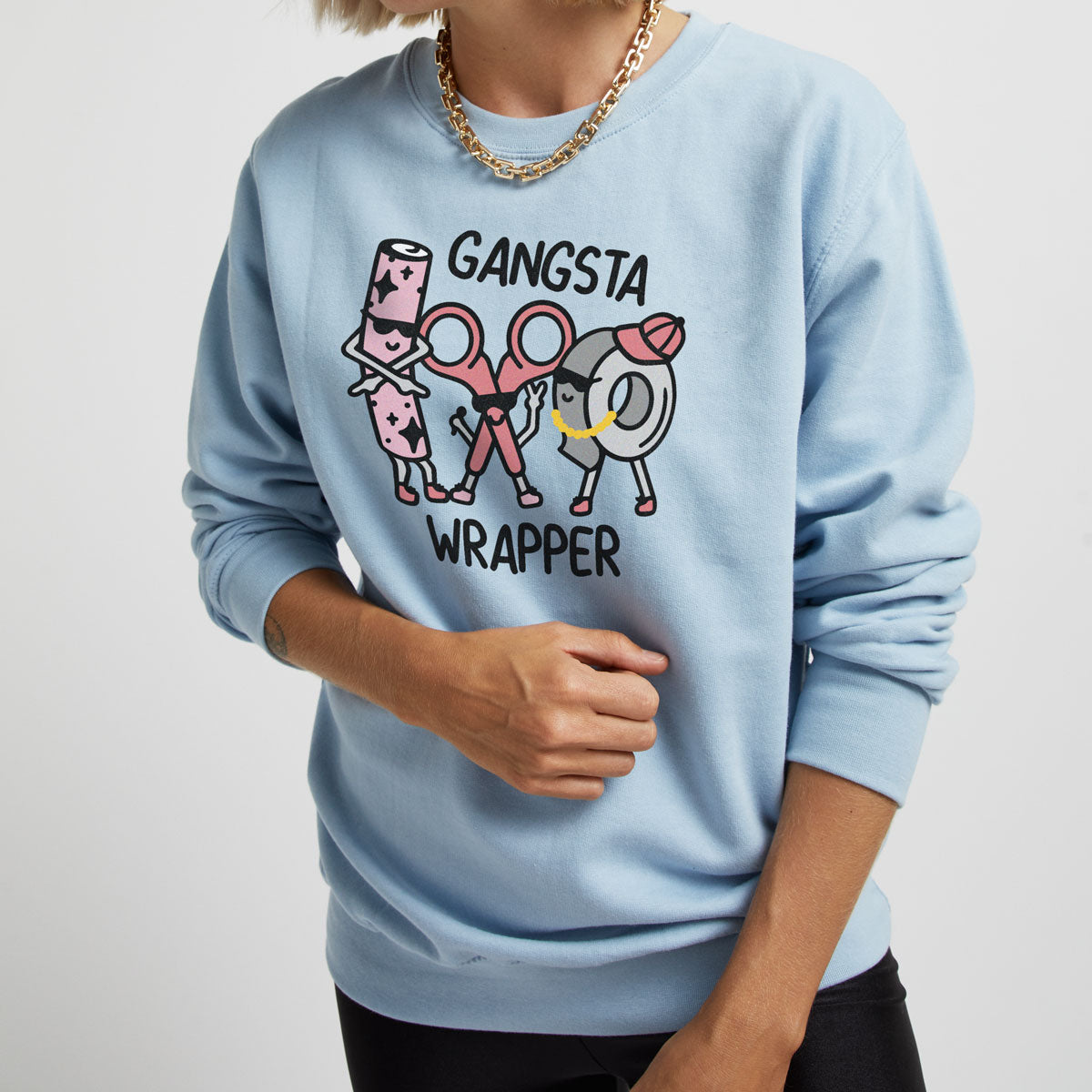 Gangster Wrapper Christmas Jumper (Unisex)
