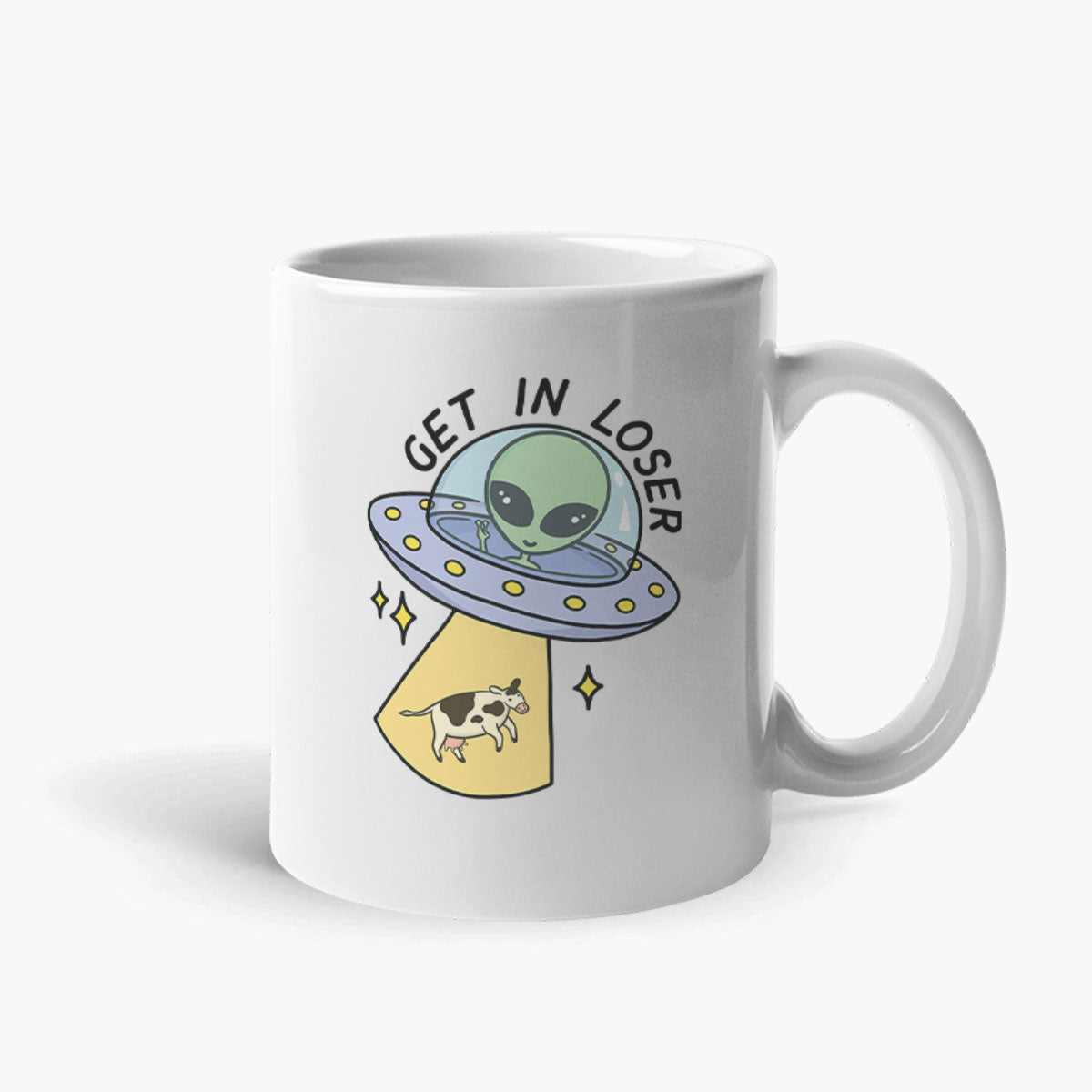 Get In Loser Coffee Mug