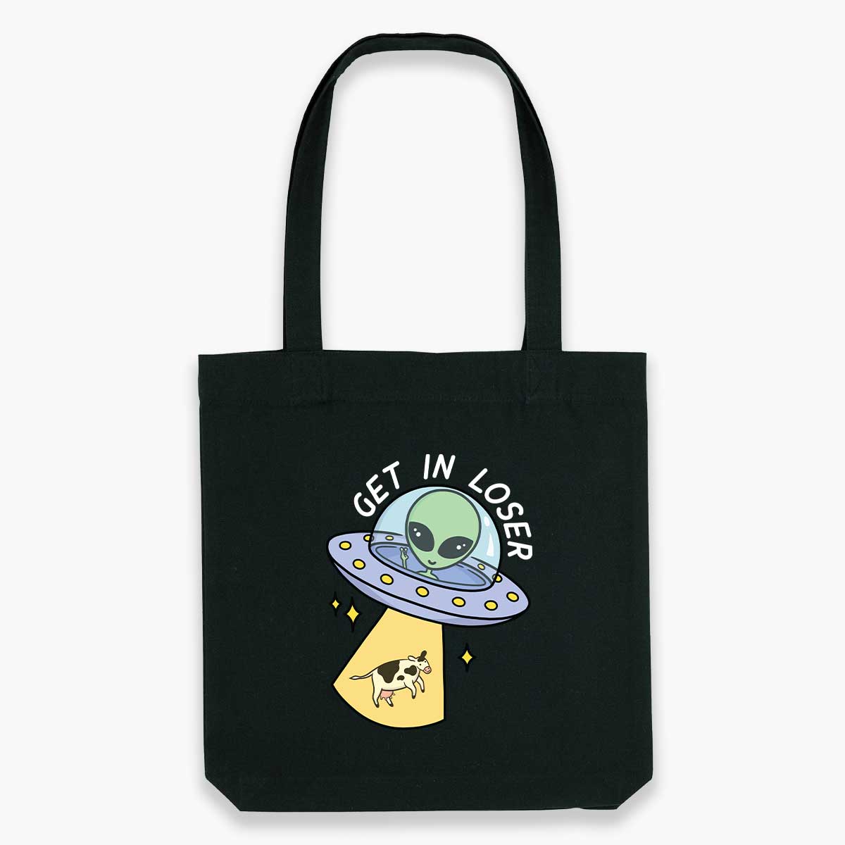 Get In Loser Tote Bag