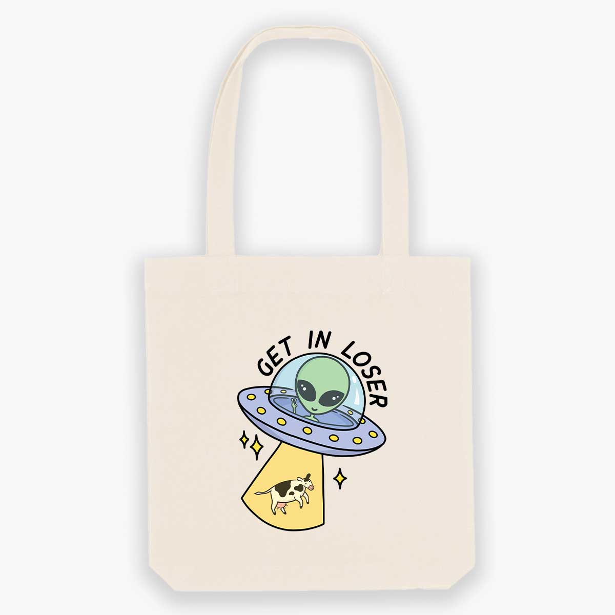 Get In Loser Tote Bag