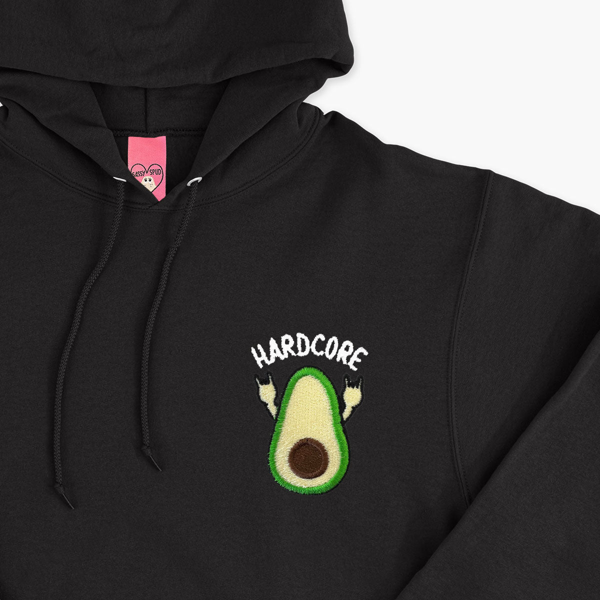 Hardcore Embroidered Hoodie (Unisex)