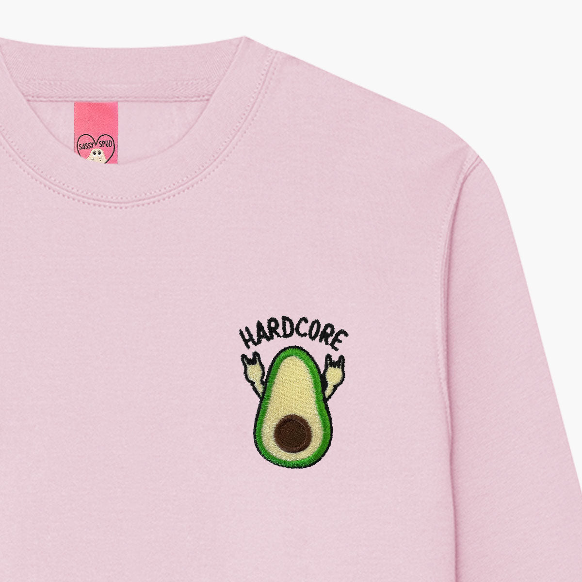 Hardcore Embroidered Sweatshirt (Unisex)