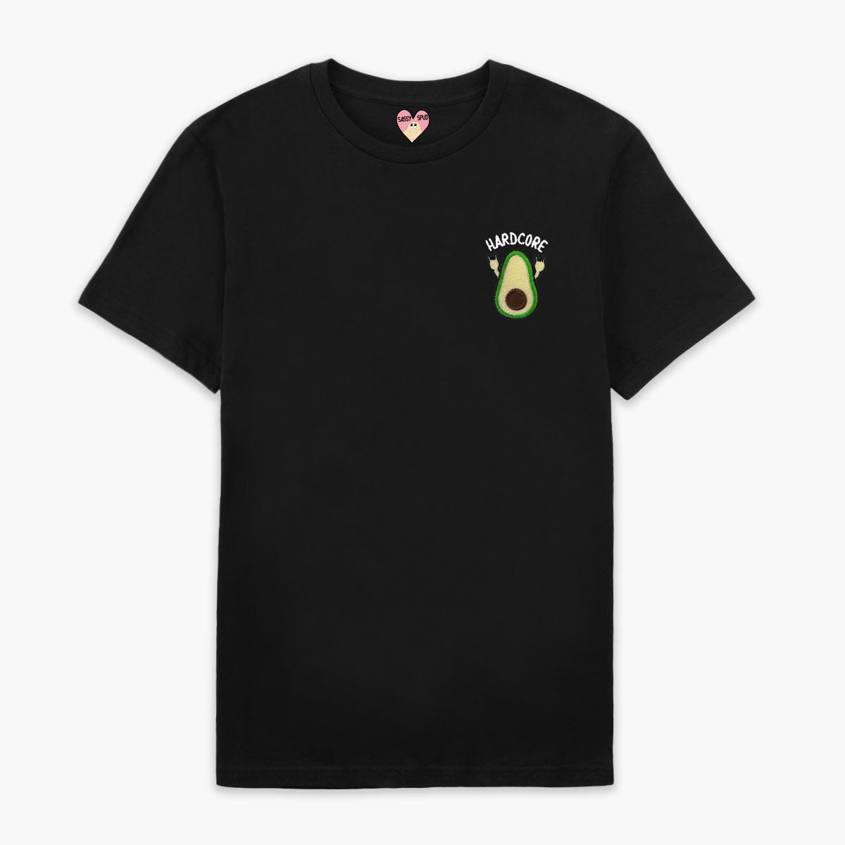 Hardcore Embroidered T-Shirt (Unisex)