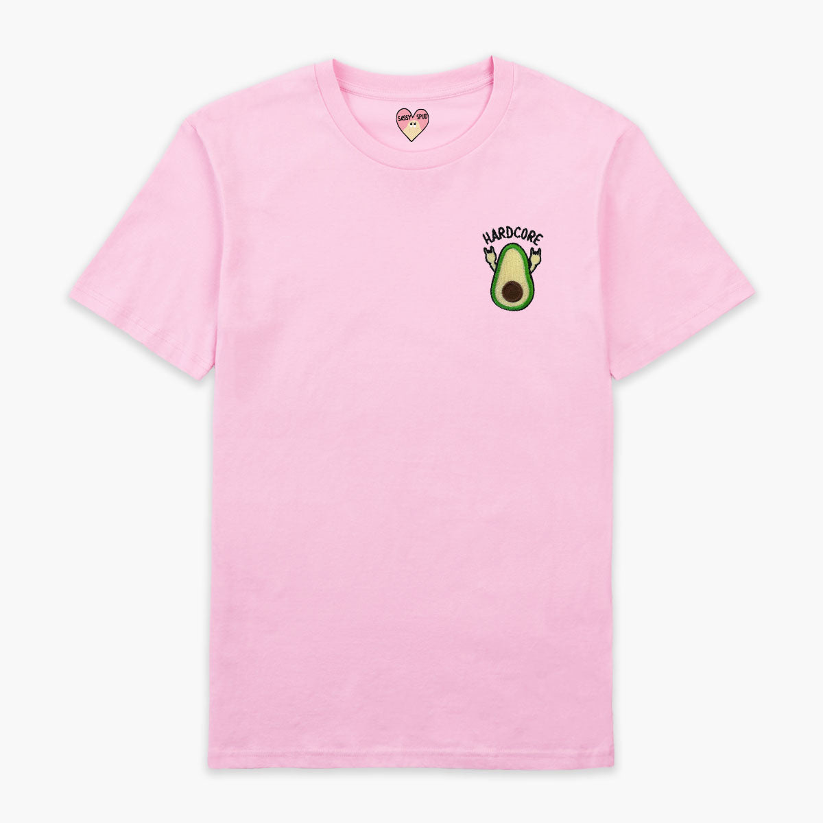 Hardcore Embroidered T-Shirt (Unisex)