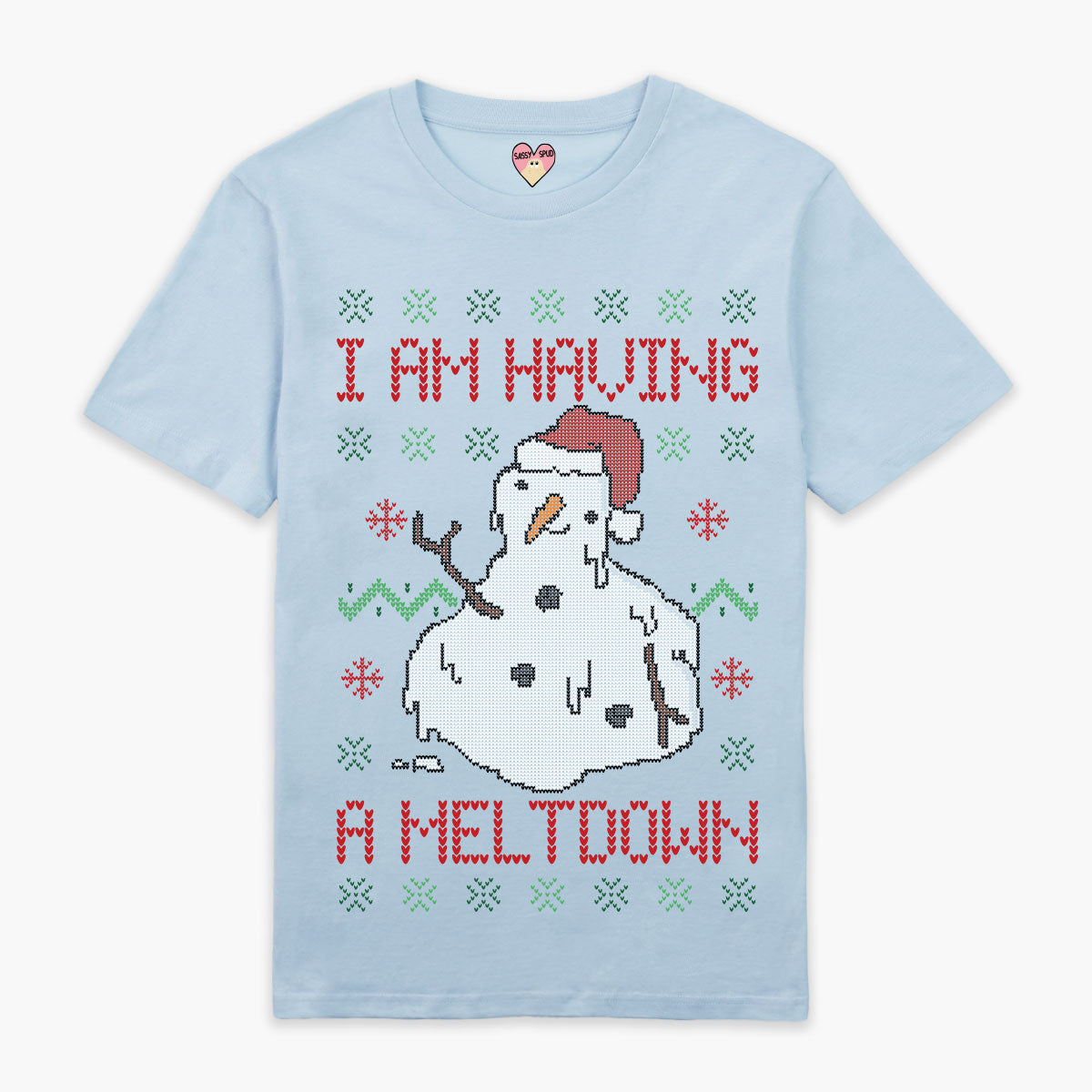 Having A Meltdown Christmas T-Shirt (Unisex)