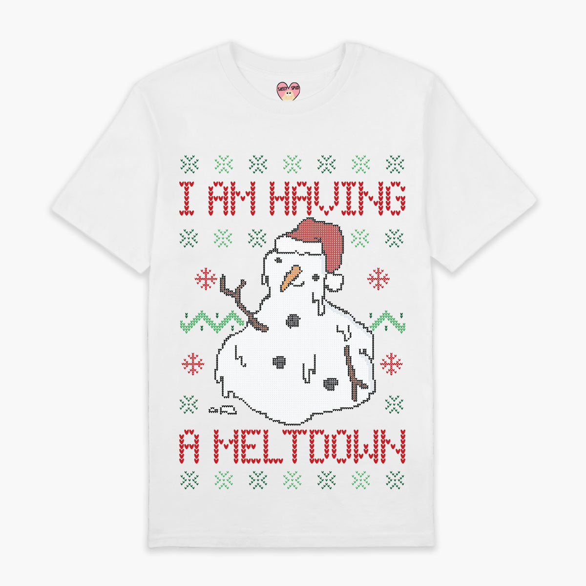 Having A Meltdown Christmas T-Shirt (Unisex)