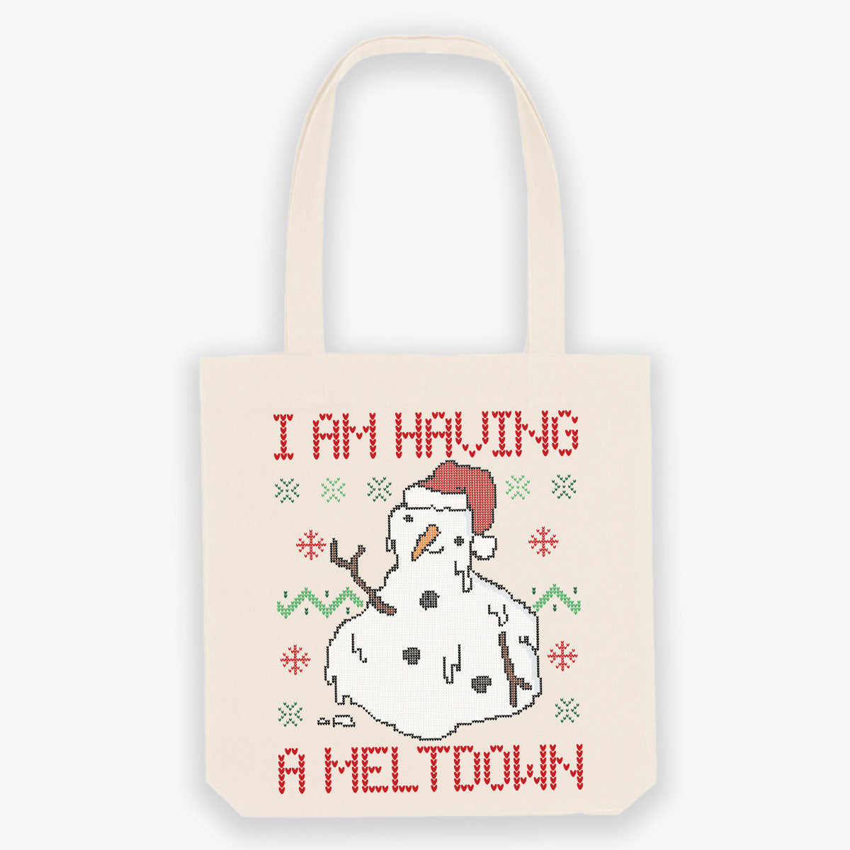 Having A Meltdown Christmas Tote Bag