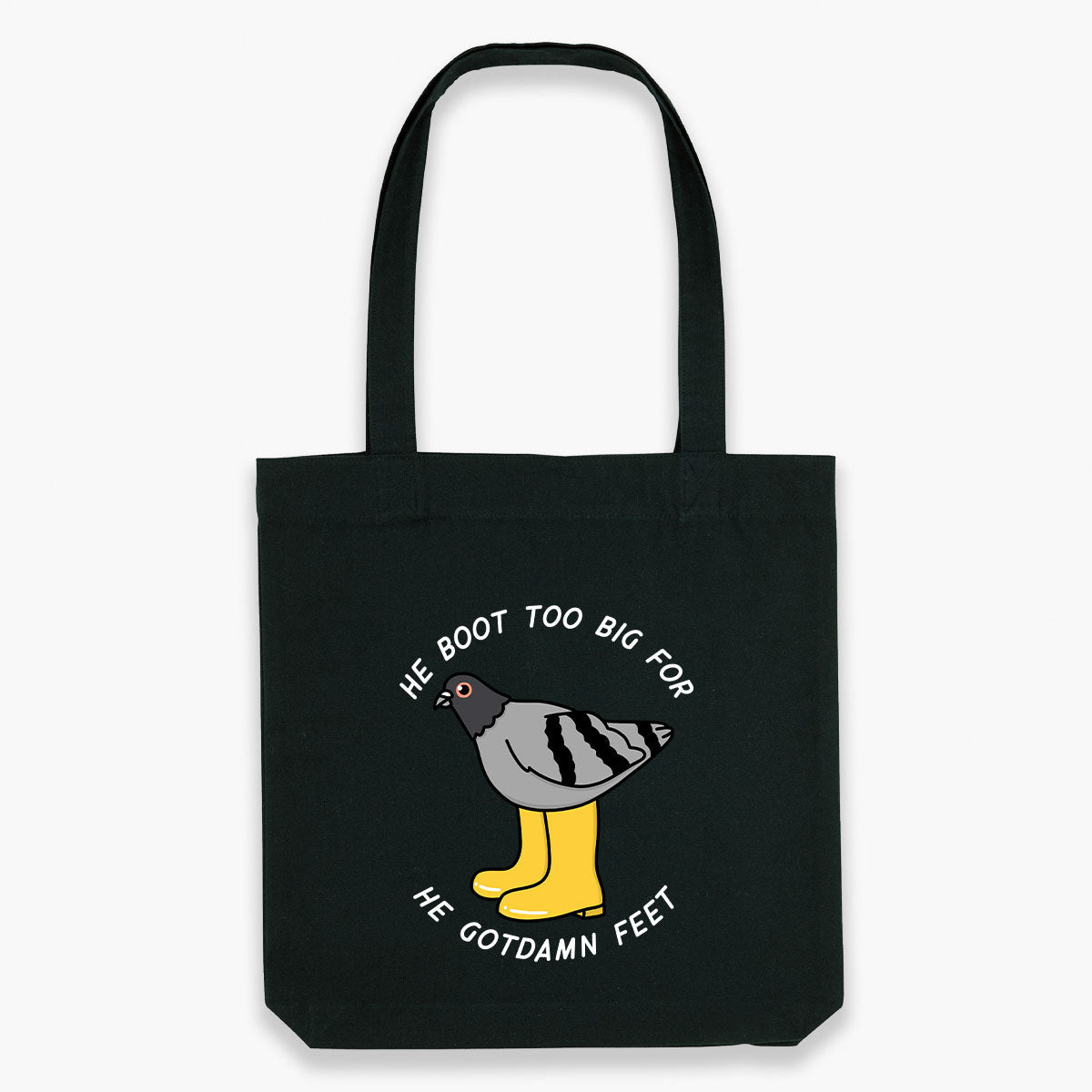 He Boot Too Big Tote Bag
