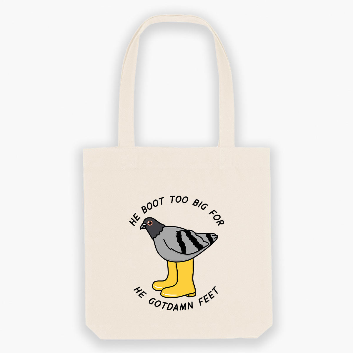 He Boot Too Big Tote Bag
