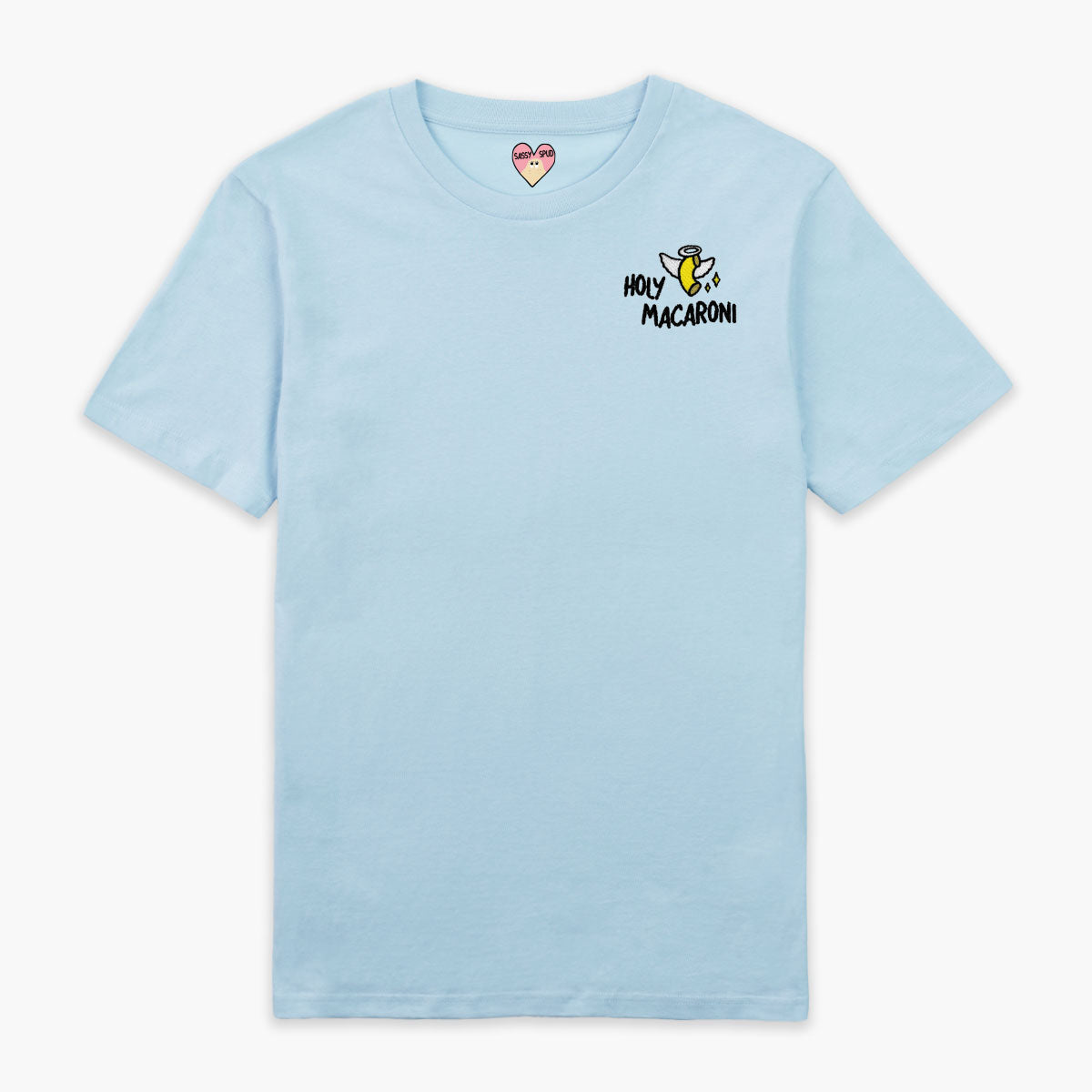 Holy Macaroni Embroidered T-Shirt (Unisex)
