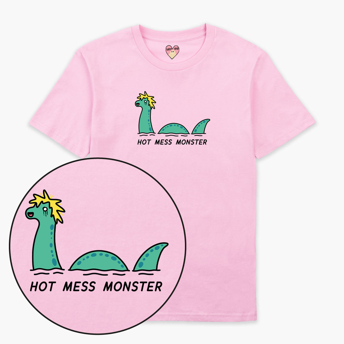 Hot Mess Monster T-Shirt (Unisex)