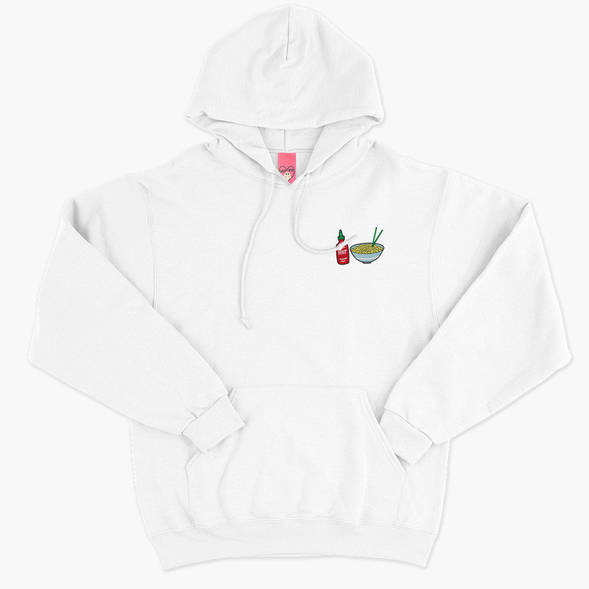 Hot Noodles Embroidered Hoodie (Unisex)