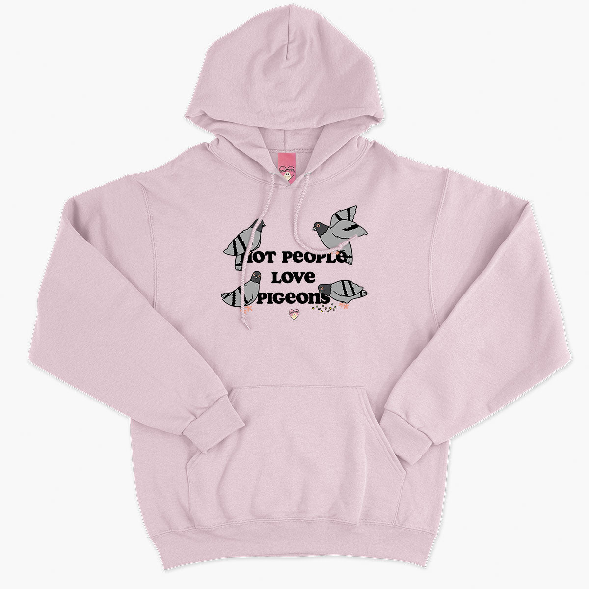 Hot People Love Pigeons Hoodie (Unisex)