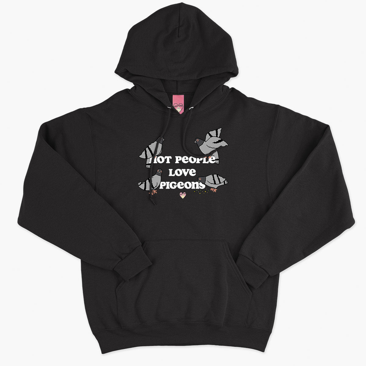 Hot People Love Pigeons Hoodie (Unisex)