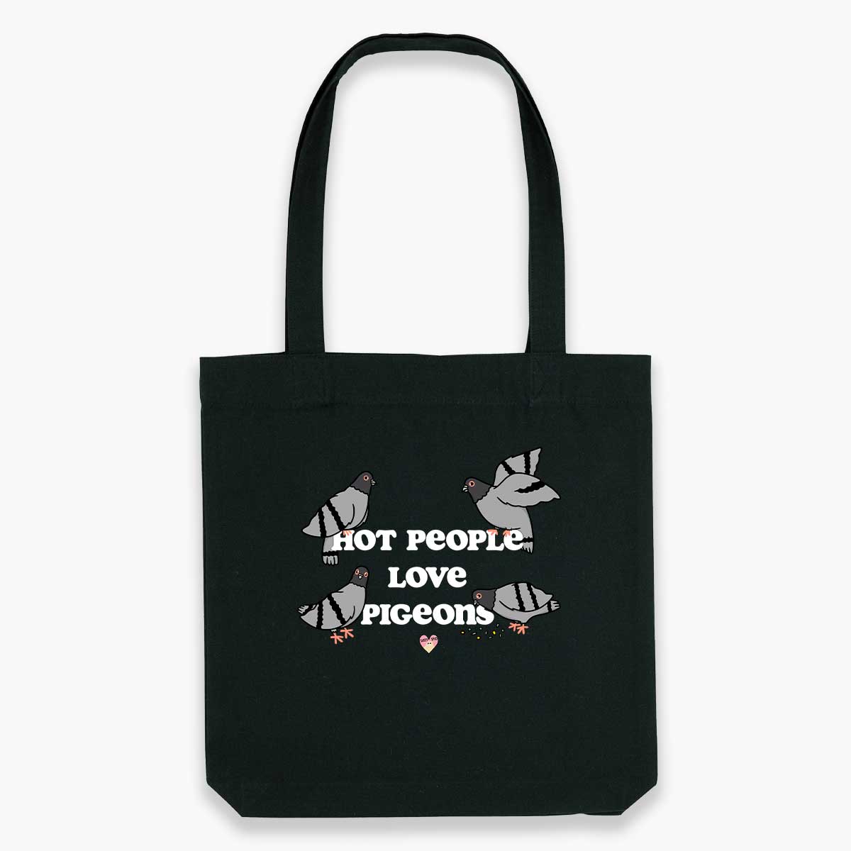 Hot People Love Pigeons Tote Bag