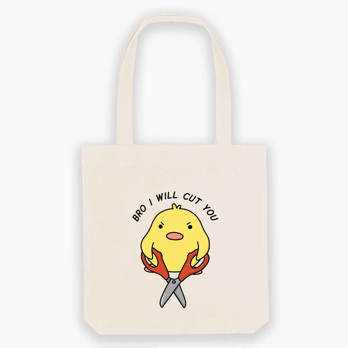 I Will Cut You Tote Bag