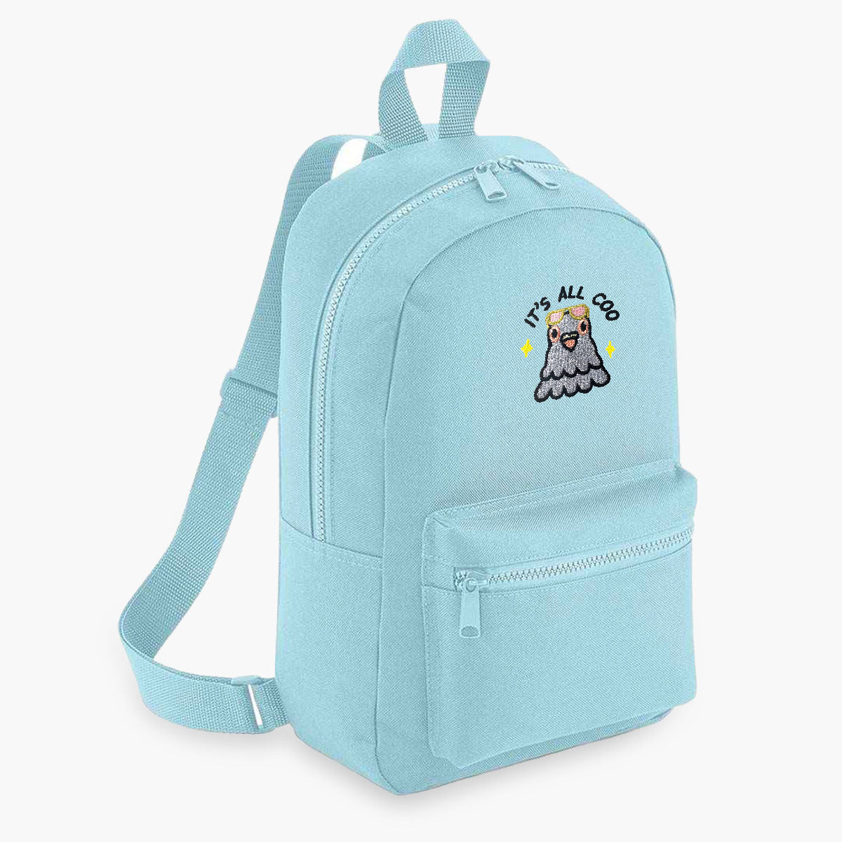 It's All Coo Embroidered Mini Backpack