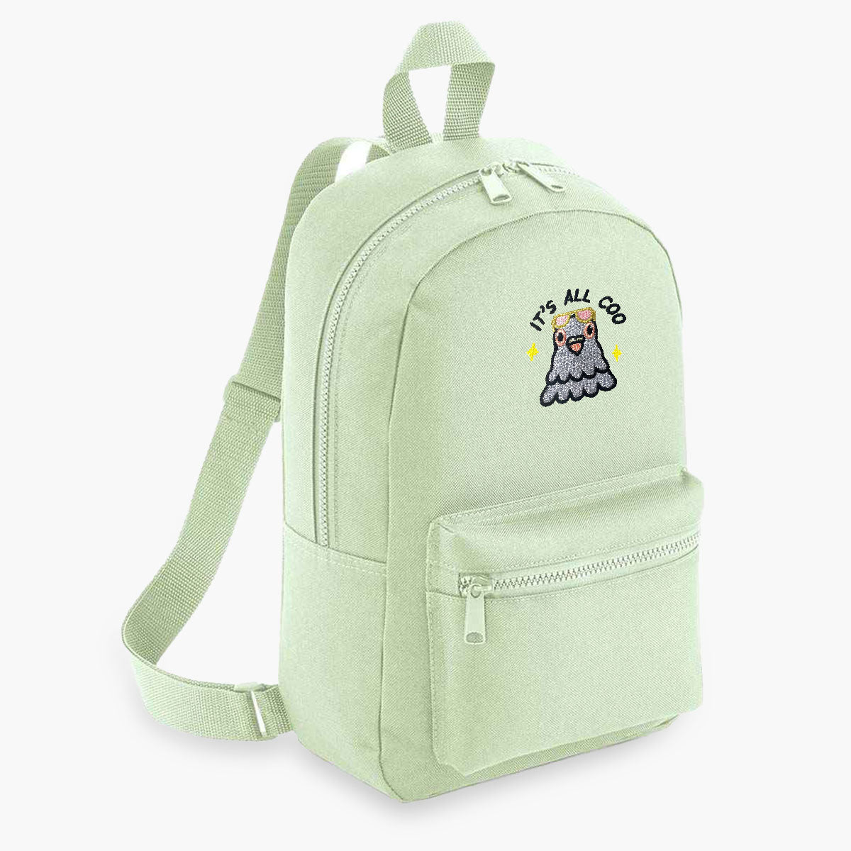 It's All Coo Embroidered Mini Backpack