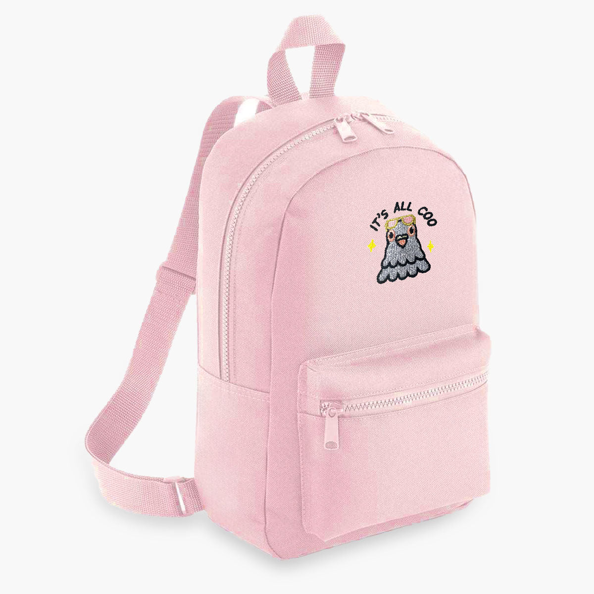 It's All Coo Embroidered Mini Backpack