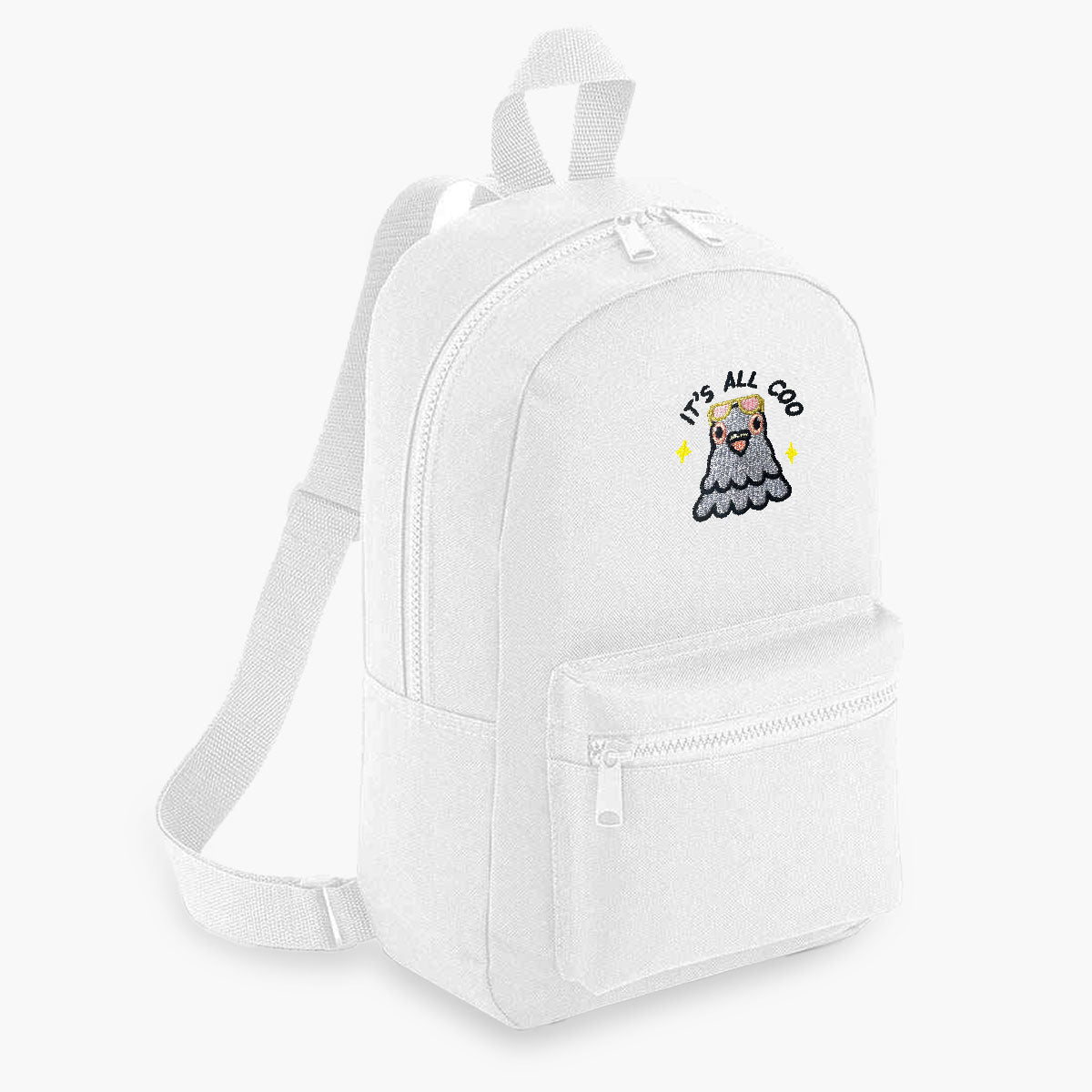 It's All Coo Embroidered Mini Backpack