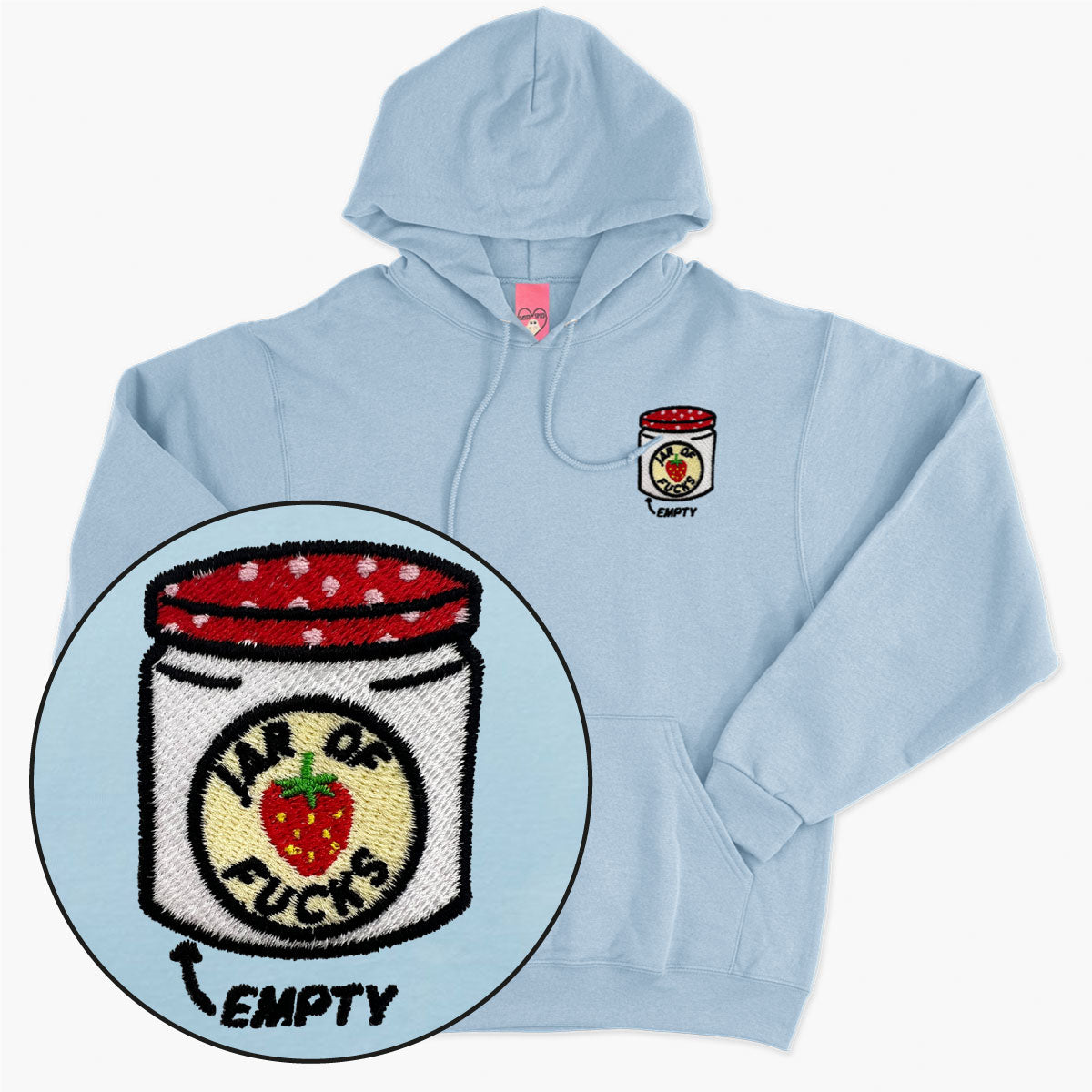 Jam Jar Embroidered Hoodie (Unisex)