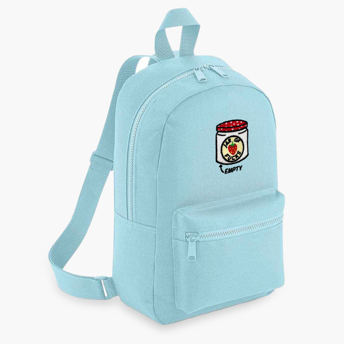 Jam Jar Embroidered Mini Backpack