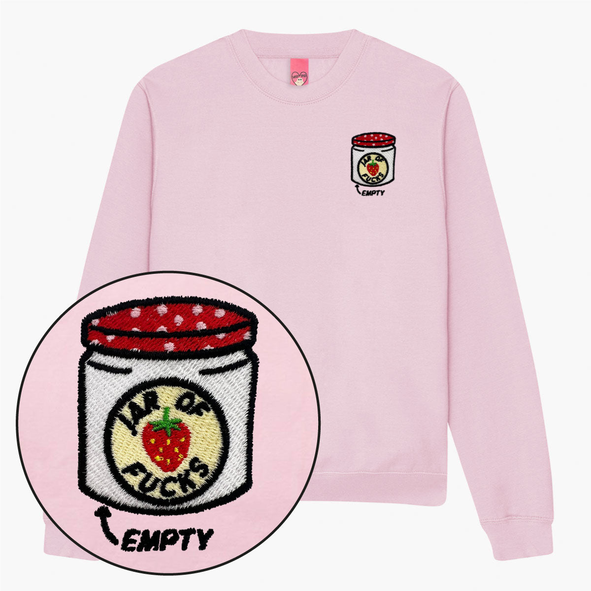 Jam Jar Embroidered Sweatshirt (Unisex)