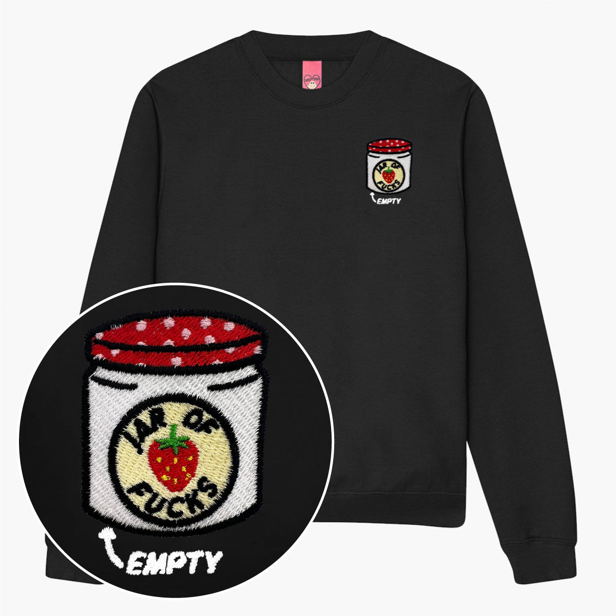 Jam Jar Embroidered Sweatshirt (Unisex)