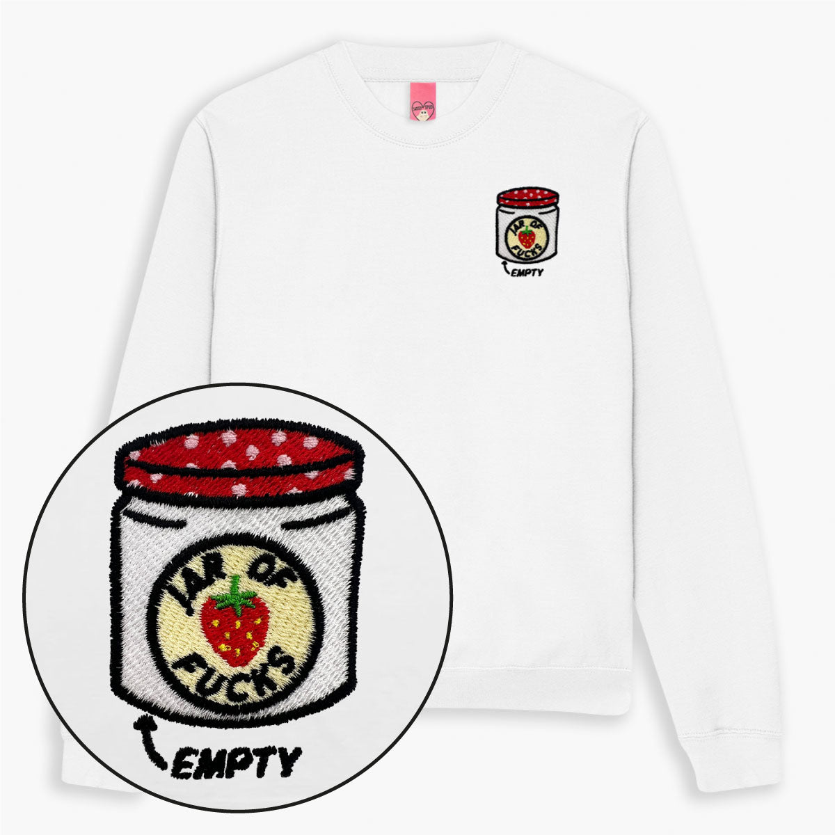 Jam Jar Embroidered Sweatshirt (Unisex)