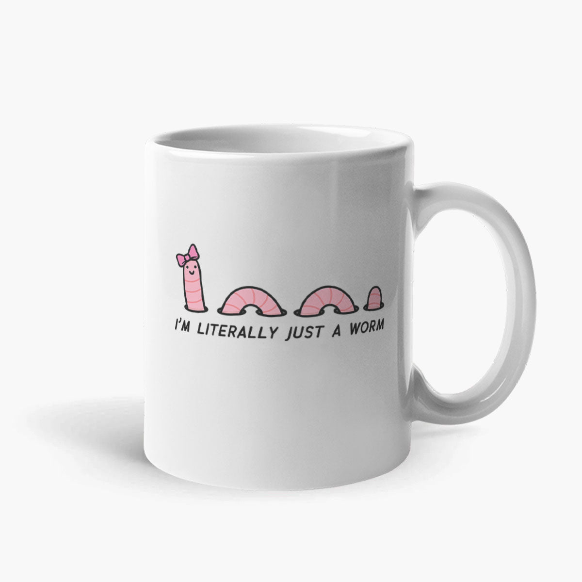 Just A Worm Coffee Mug