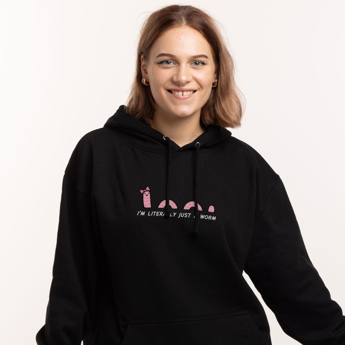 Just A Worm Hoodie (Unisex)