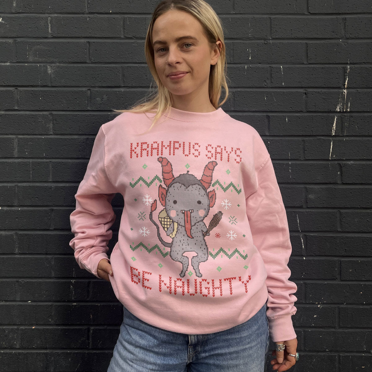 Krampus Christmas Jumper (Unisex)